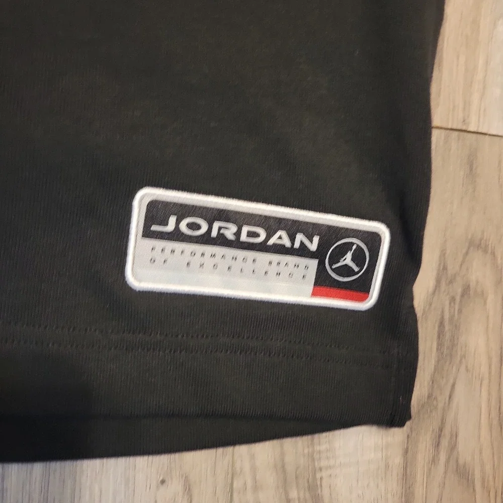Air Jordan Essentials Rugby Mens XXL Jersey Black Long Sleeve NEW